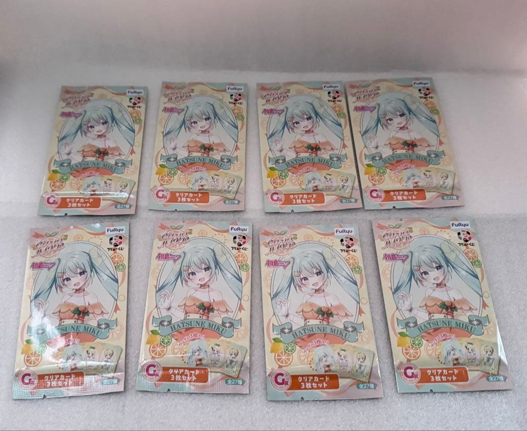 フリューくじ 初音ミク Citrus MIKU 下位賞15点 セット販売