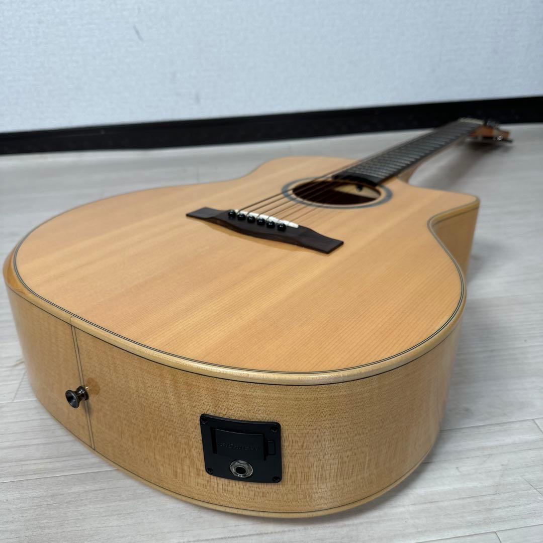 【美品】ROSSO ロッソ エレアコ ギター 虎木目 虎杢 メープル ケース付