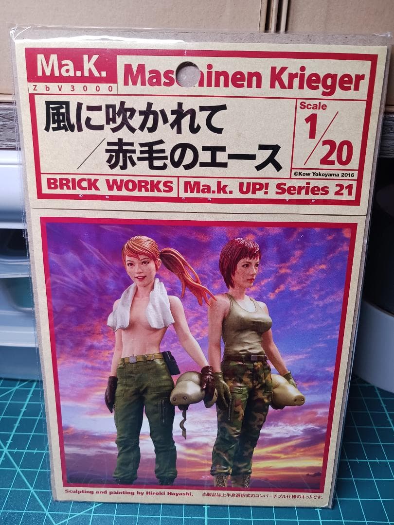 1/20 マシーネンクリーガー 『赤毛のエース』キット完成品‼️