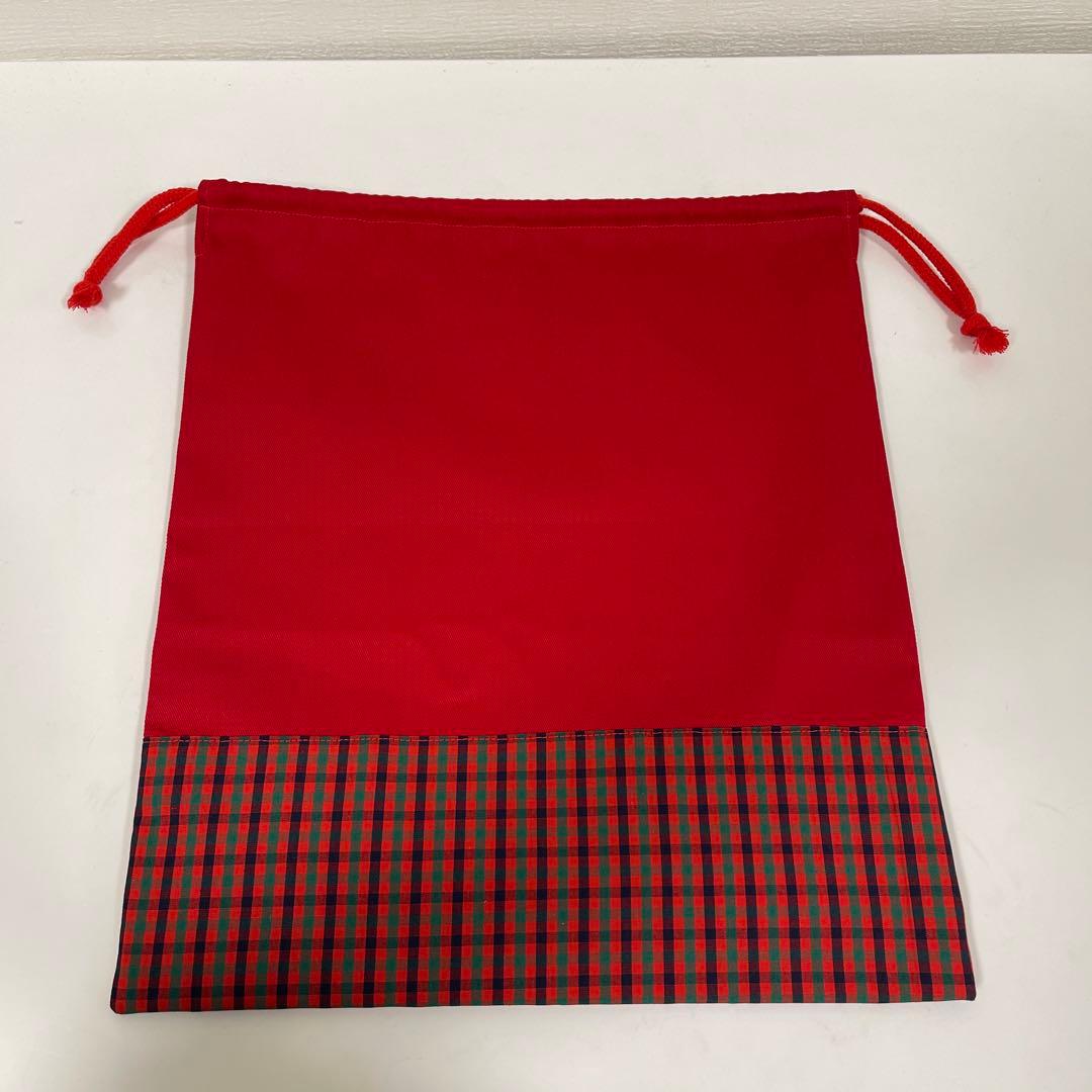 ファミリア風チェック　入学入園グッズ