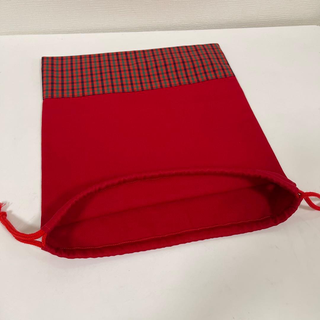 ファミリア風チェック　入学入園グッズ