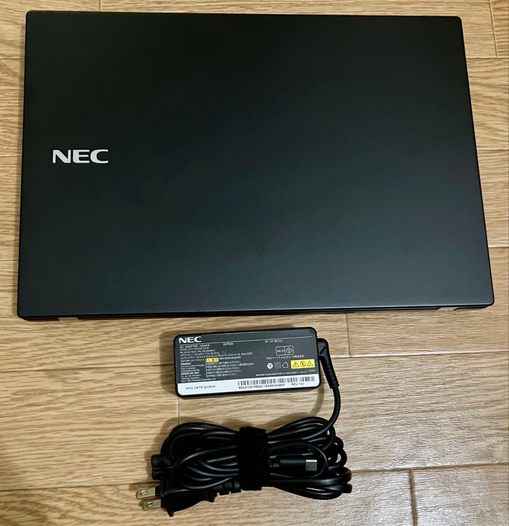 NEC 13.3インチ液晶 i5第8世代 ノートパソコン VB-6 中古，動作品