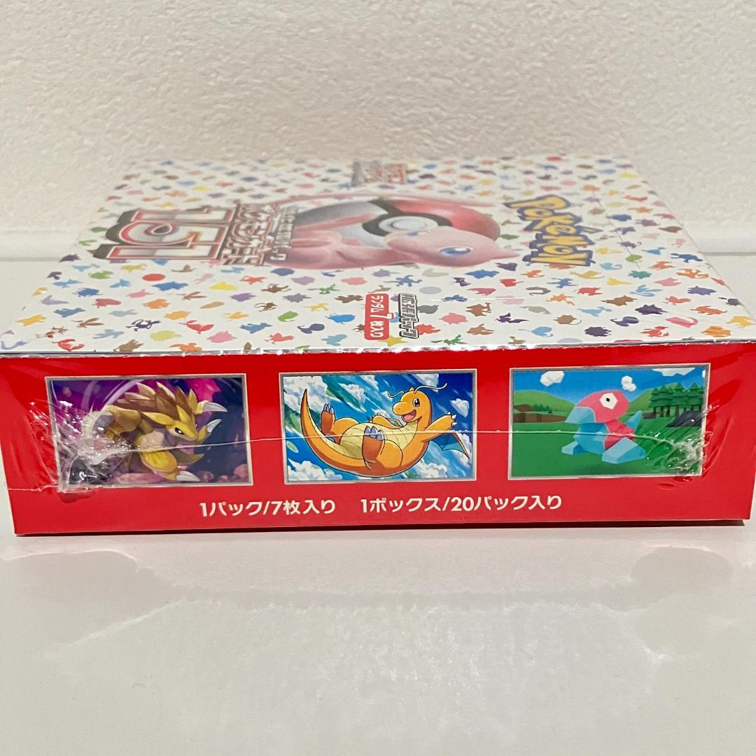 ポケモンカード151 ボックス シュリンク付き ポケカ box 新品未開封