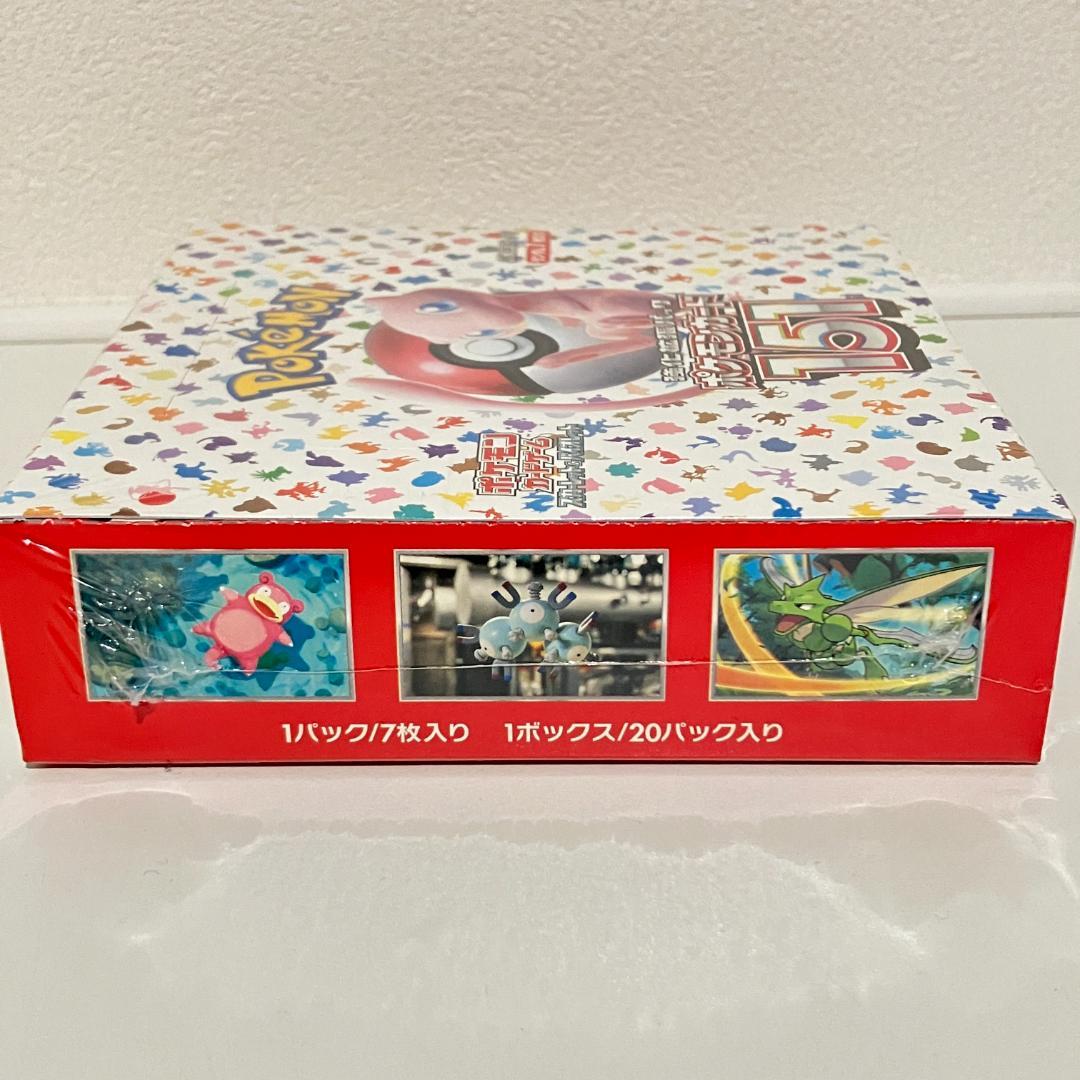 ポケモンカード151 ボックス シュリンク付き ポケカ box 新品未開封
