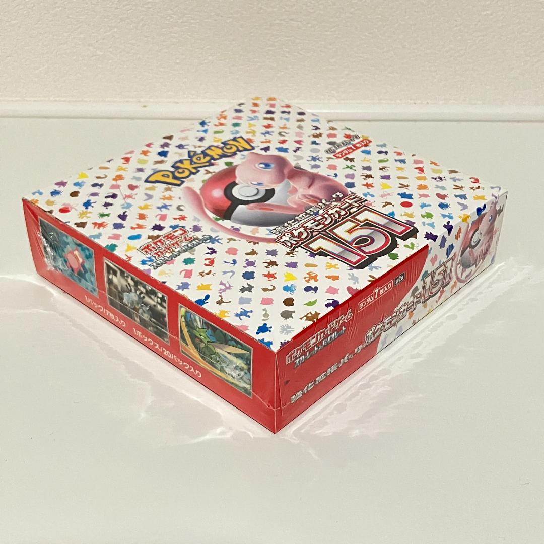 ポケモンカード151 ボックス シュリンク付き ポケカ box 新品未開封