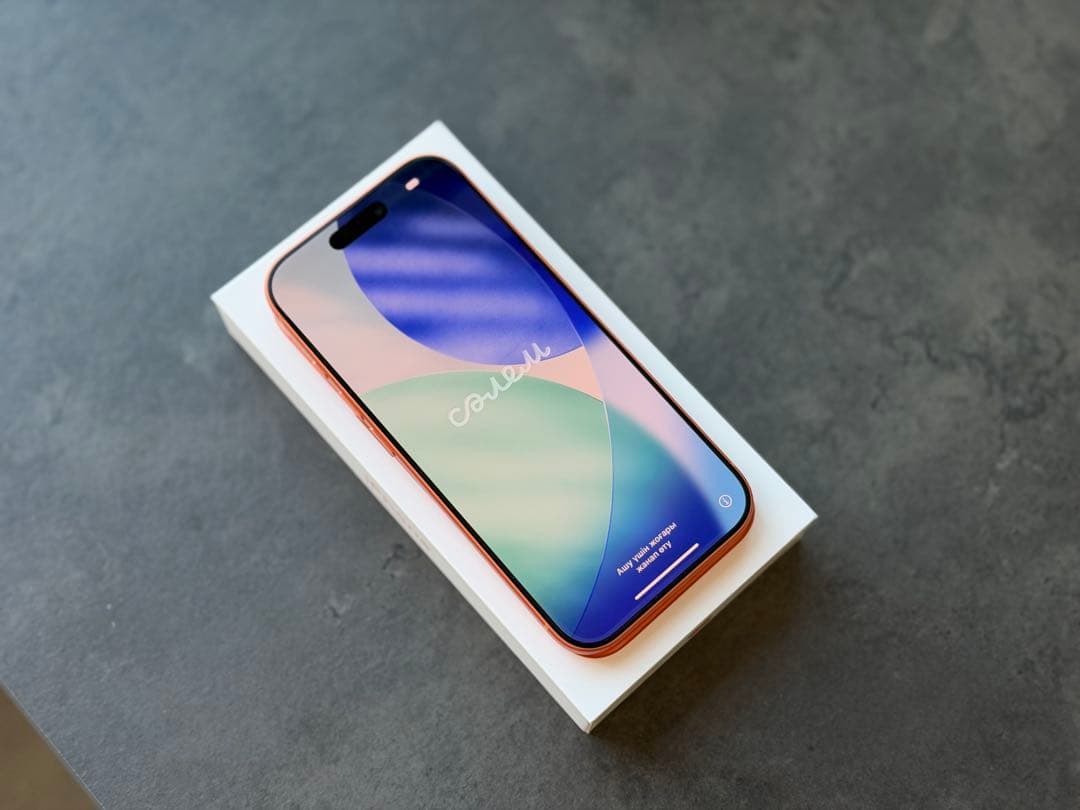 【最終値下げ】iPhone 17Pro 1TB コズミックオレンジ
