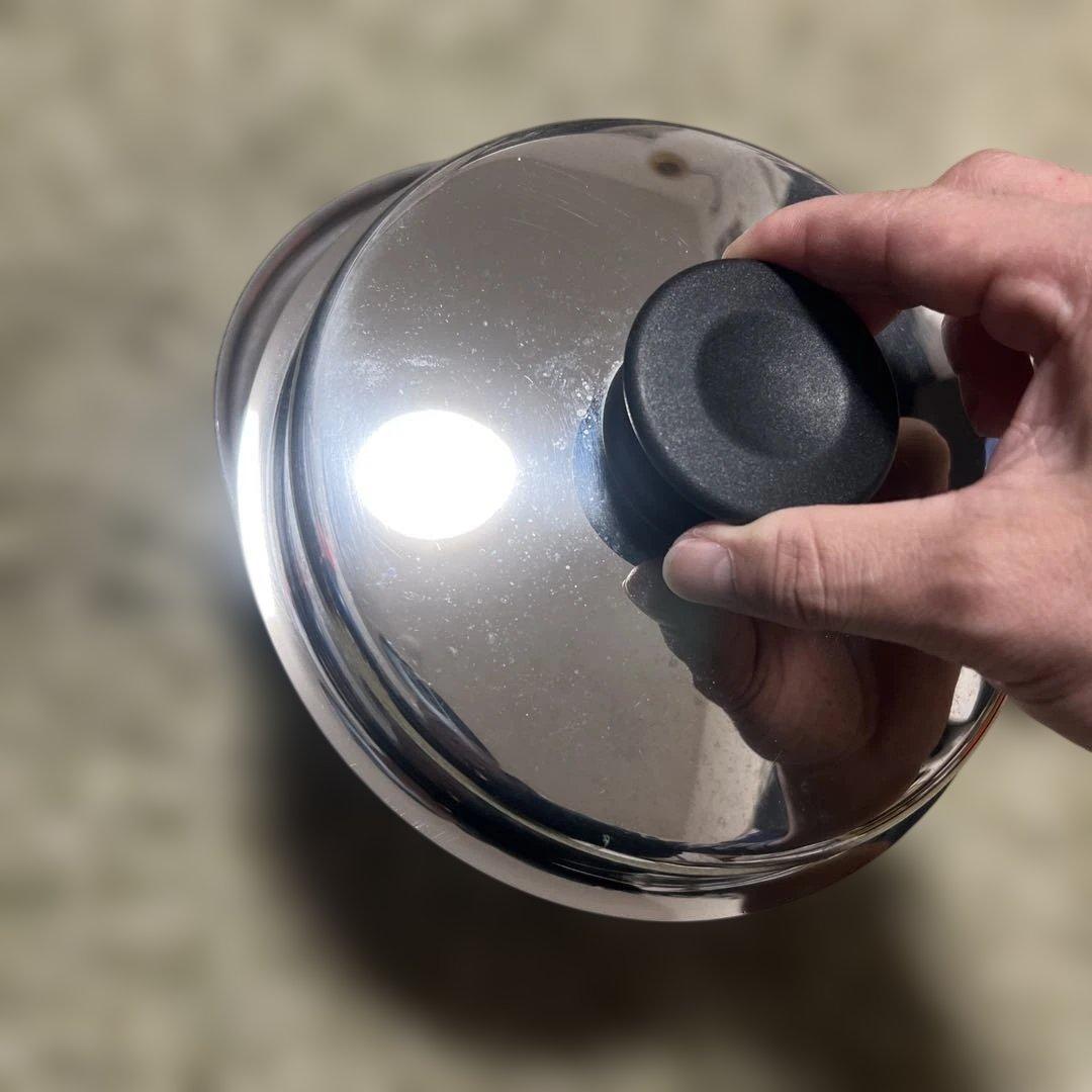 ミ*ン様 【中古美品】アムウェイ　クィーン　中フライパン蓋付きAmway