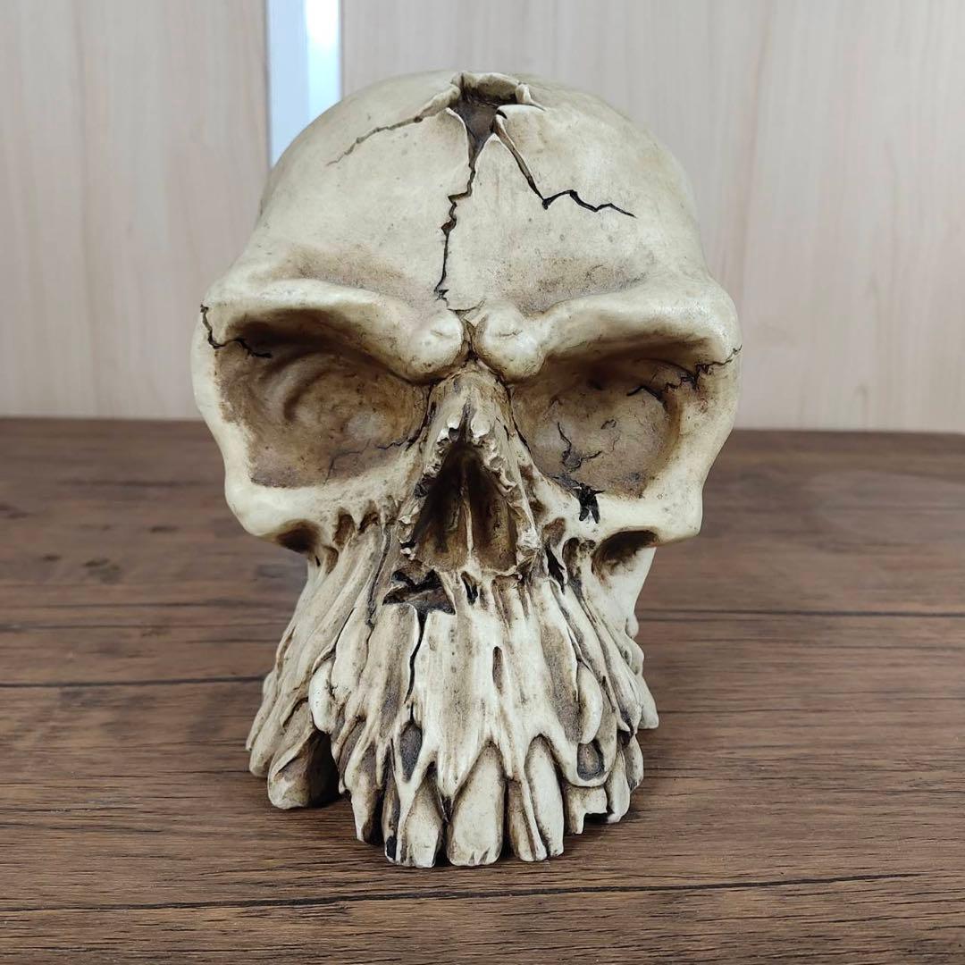 【まとめてお得】スカル　ドクロ　貯金箱　置物　チェーン　まとめ