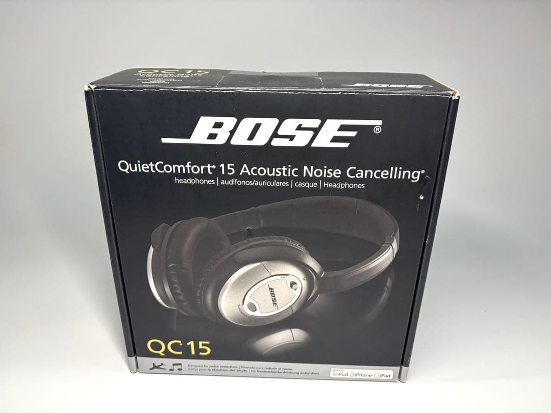 BOSE QC15 Bluetooth対応動作済みヘッドパット&イヤーパッド新品
