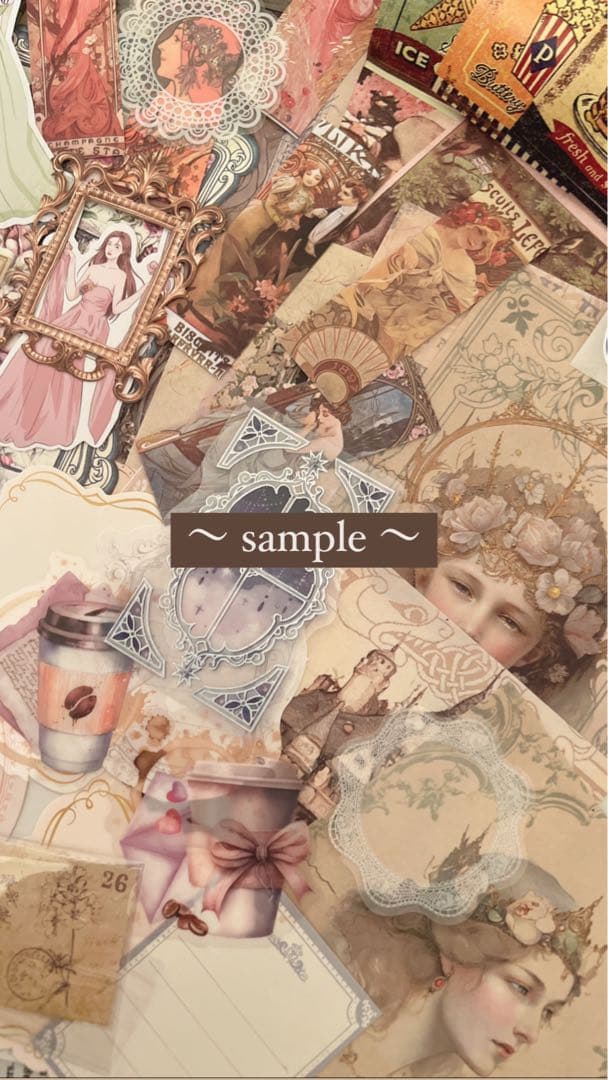 蛇腹ファイル♡おすそ分けファイル　purple♡미미