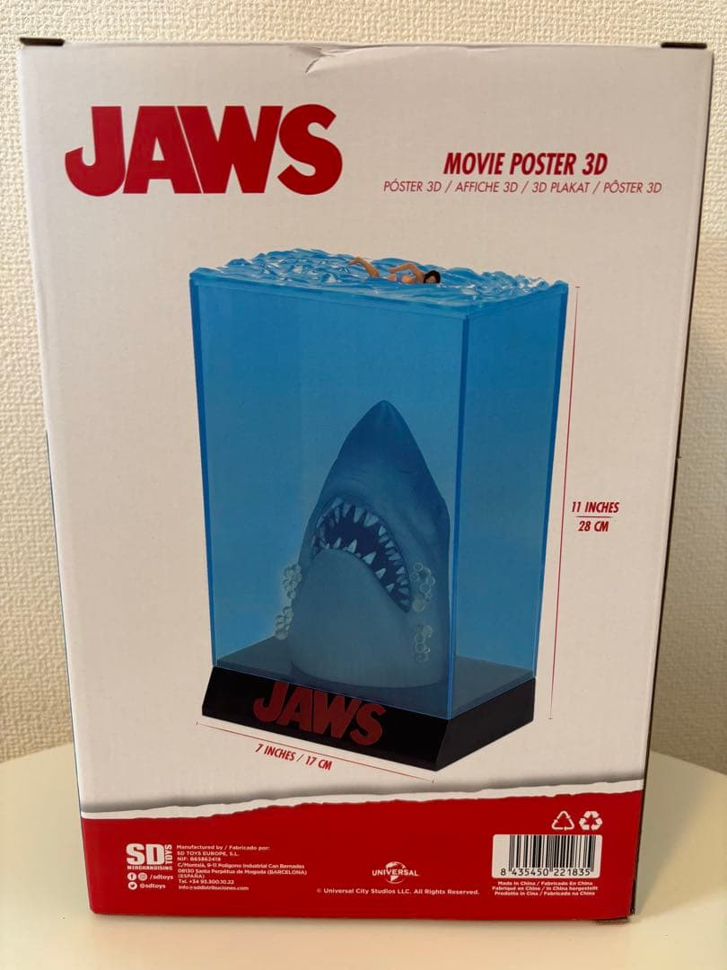 JAWS 3D　ポスター スタチュー