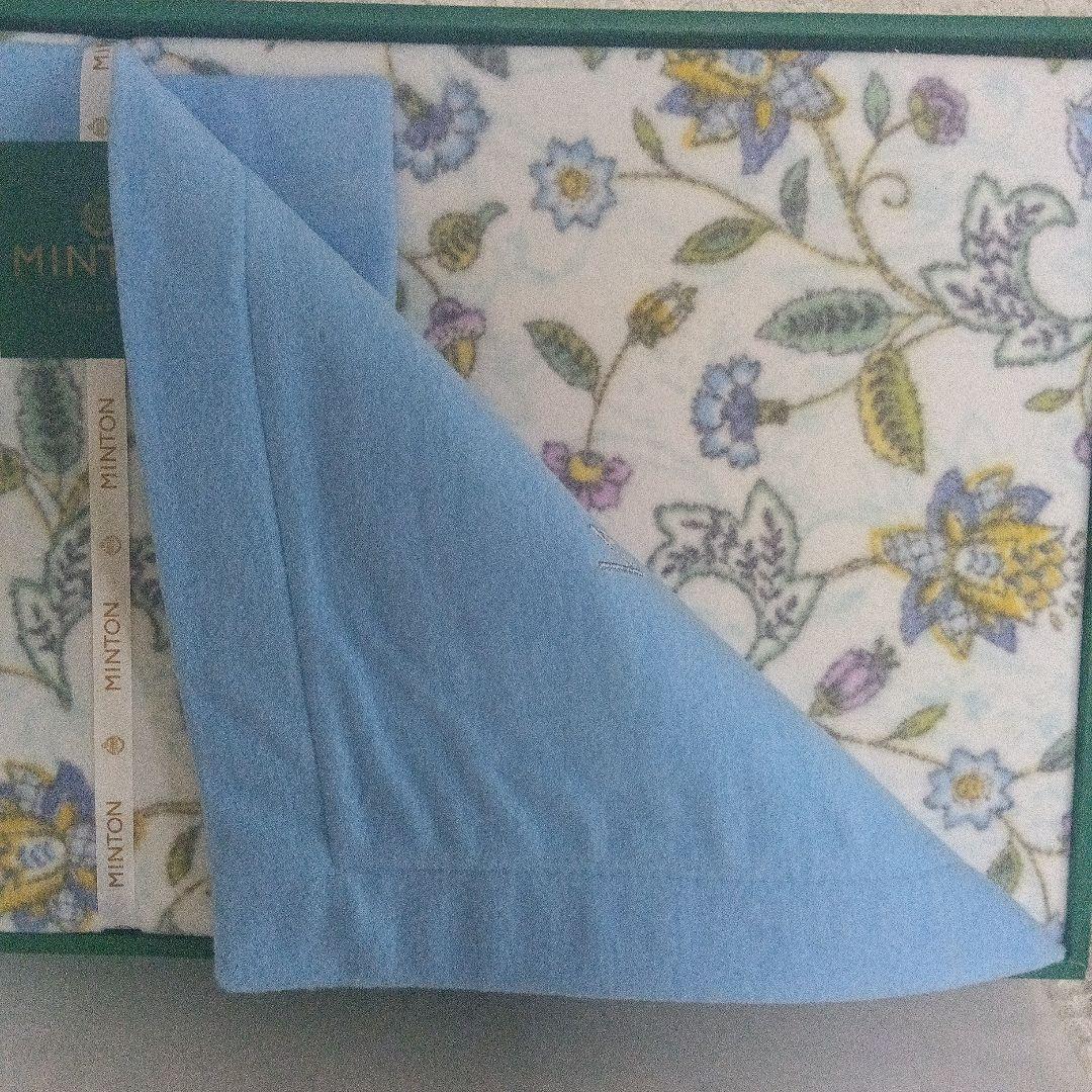MINTON 花柄ブランケット 140x200cm