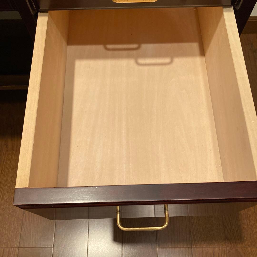 【希少品】三面鏡ドレッサー・高級漆家具（モリシゲ）&椅子