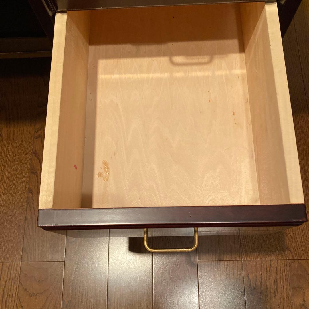 【希少品】三面鏡ドレッサー・高級漆家具（モリシゲ）&椅子