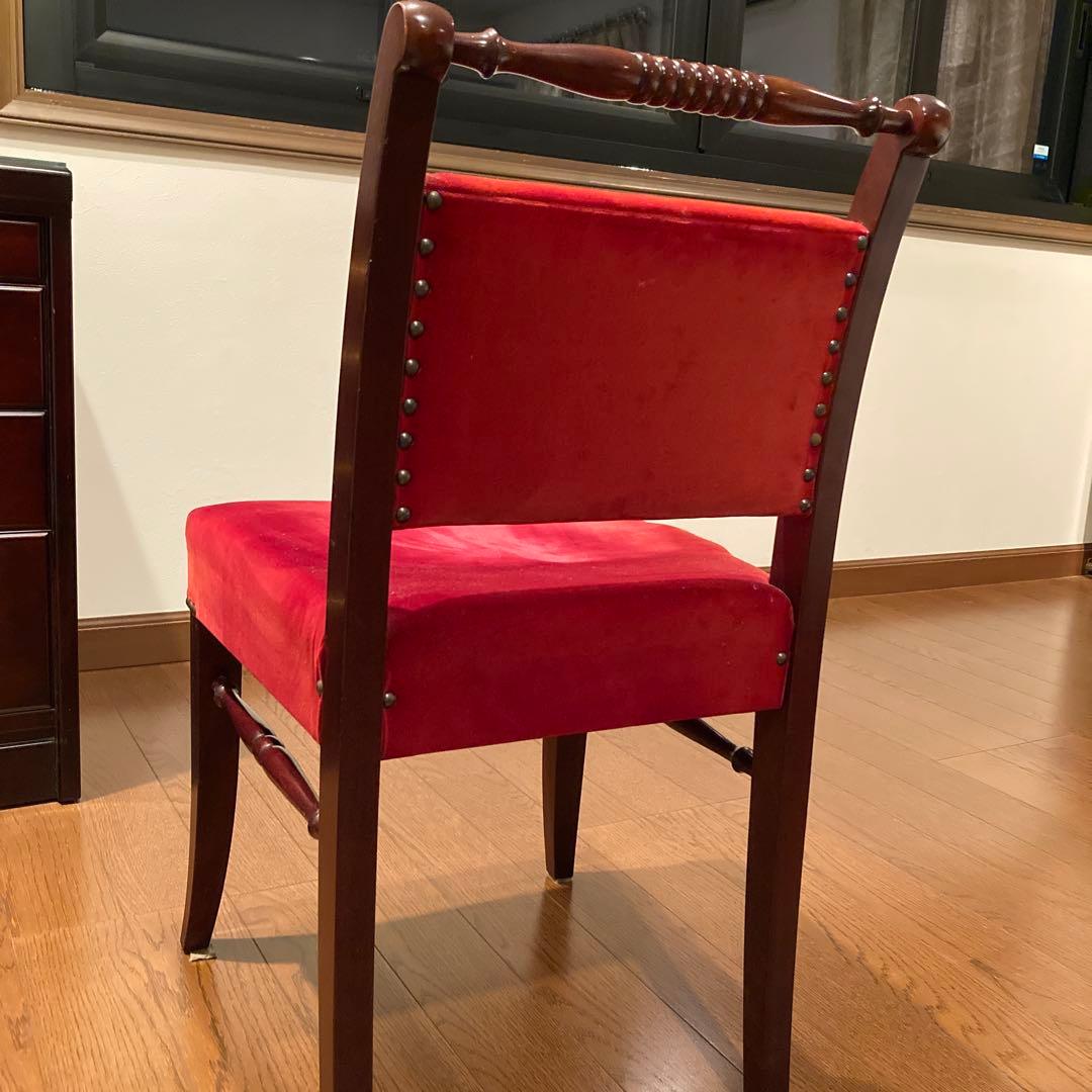 【希少品】三面鏡ドレッサー・高級漆家具（モリシゲ）&椅子