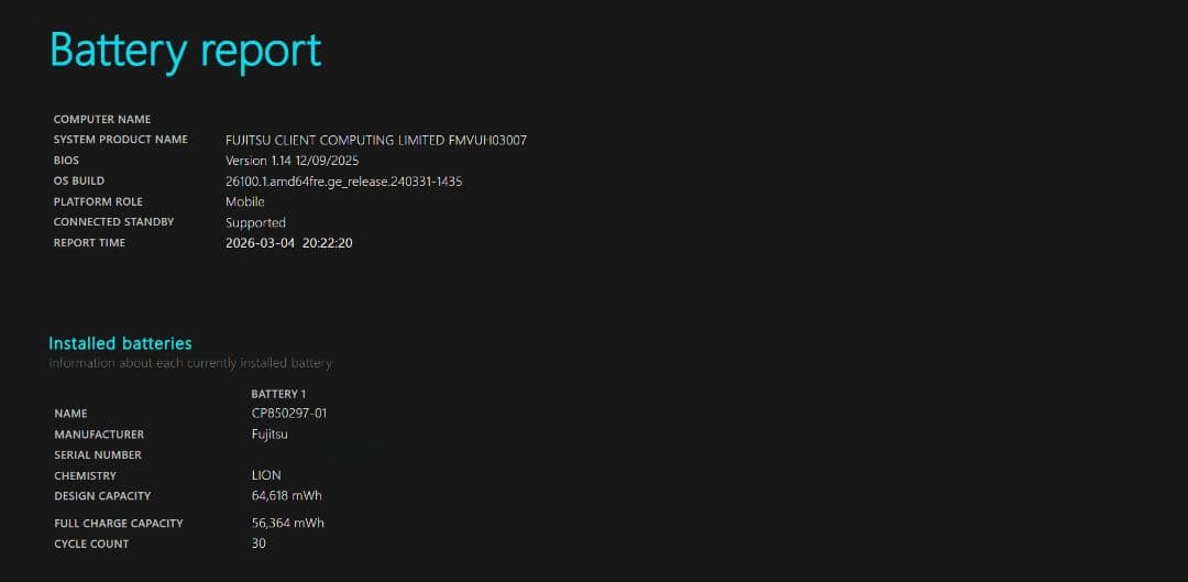 FMV LIFEBOOK WU4/J3（FMV ZERO）