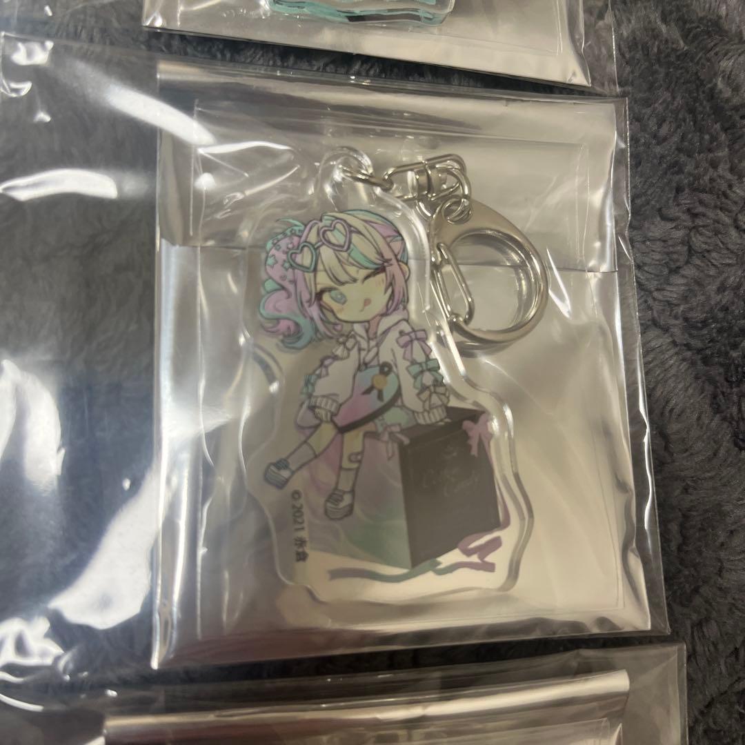 バラ売り不可　赤倉　チョコケーキ6姉妹　アクリルキーホルダー　コンプリート