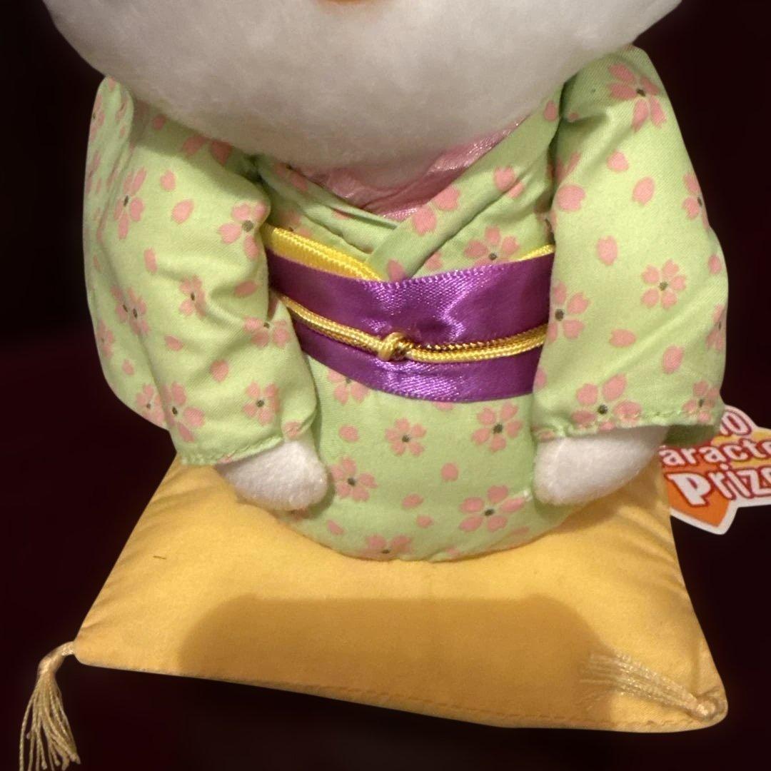 サンリオ　ハローキティ　着物　おじぎ　ぬいぐるみ　平成レトロ　非売品　レア　希少