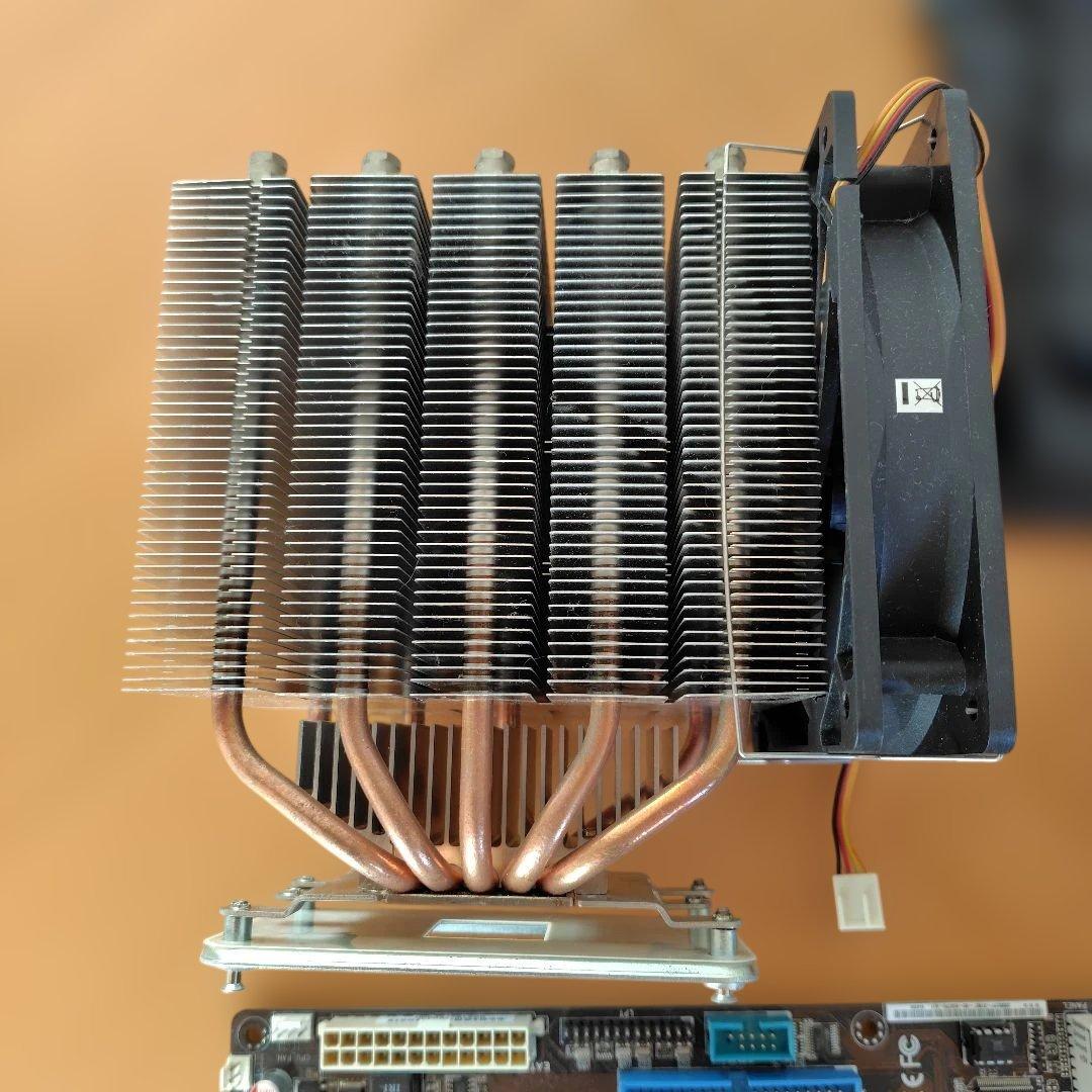 ASUS M4A78-EMマザーボード,CPU,冷却FAN,メモリなどのパーツ