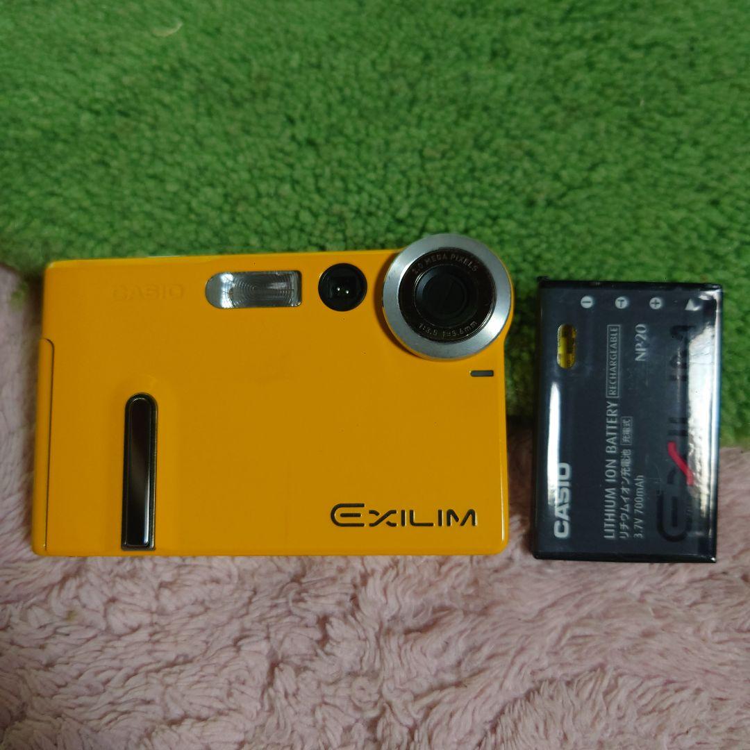 CASIO EXILIM EX-S20 イエロー 2.0メガピクセル