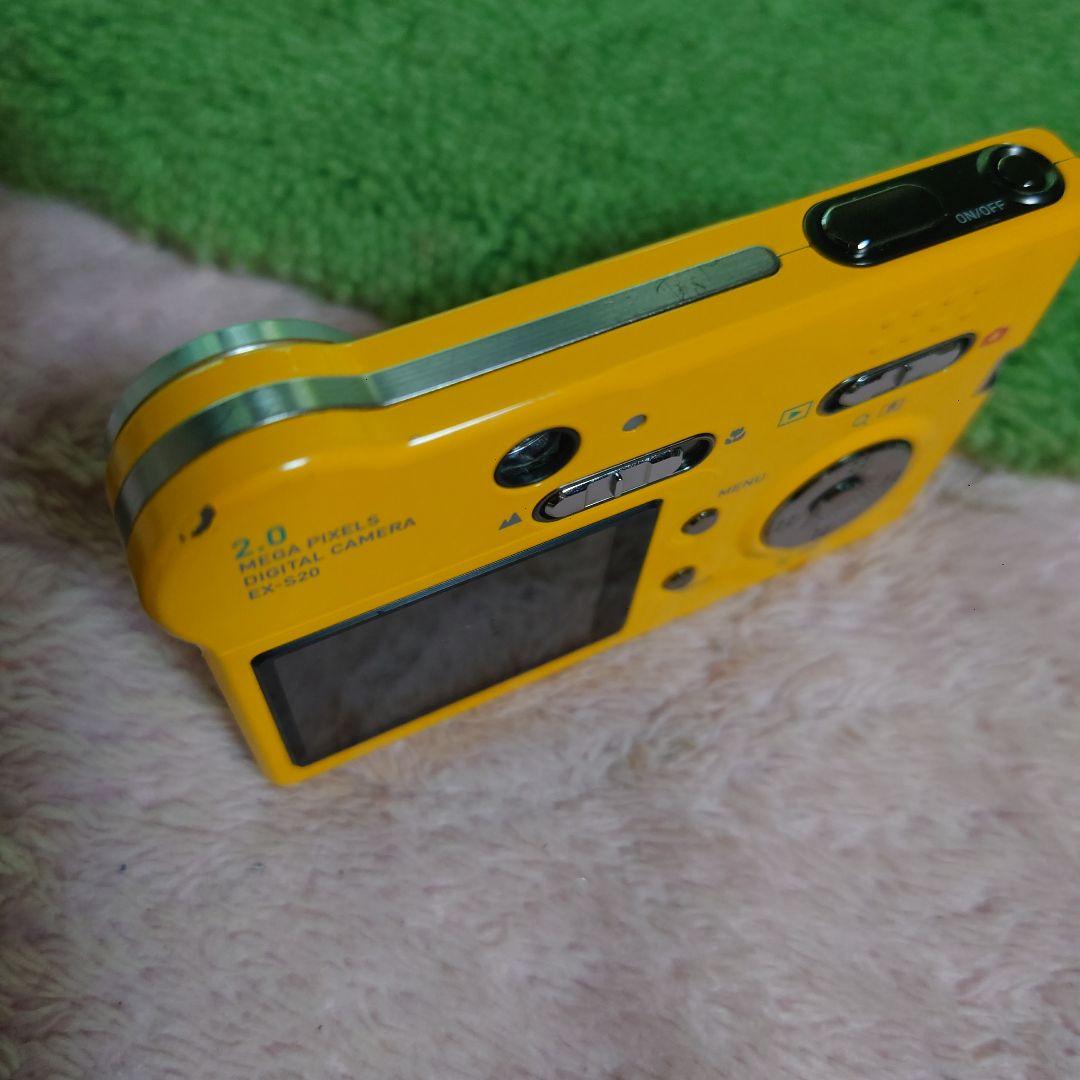 CASIO EXILIM EX-S20 イエロー 2.0メガピクセル