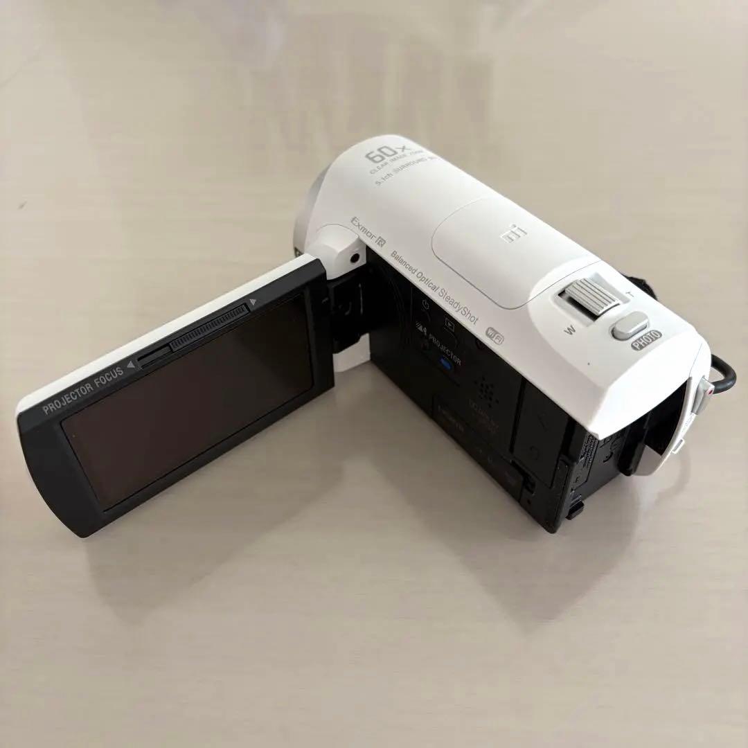 ○まみえもん○SONY HDR-PJ670 ホワイト