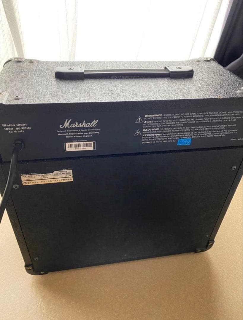 マーシャル　Marshall　MG15CD