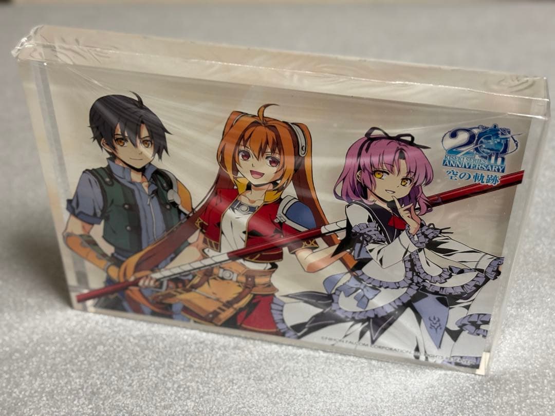 空の軌跡　アクリルブロック