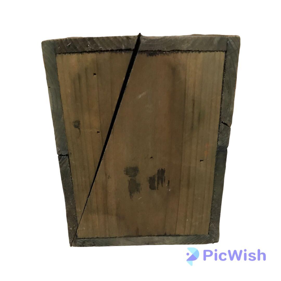 志成販売 開けると小物入れとポストカード入れになります。とじるとただの箱。です。