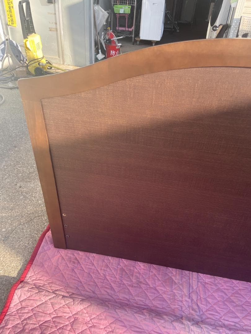 T♢918 シモンズ セミダブルベッドフレーム 引き出し付 地域限定組立送料無料