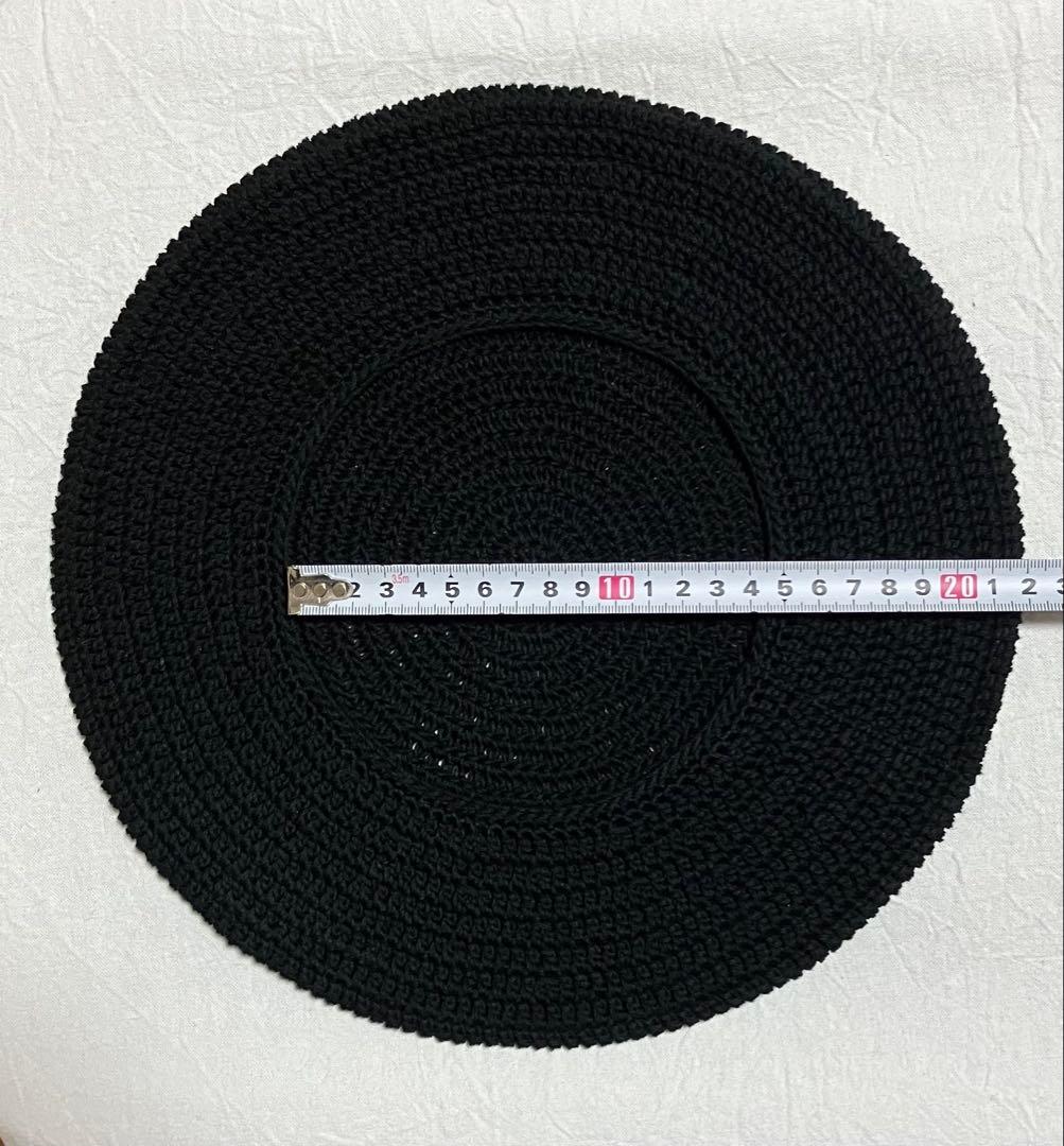 kazudesu　タムベレー2点　ブラック／ウール　ブラック／コットン