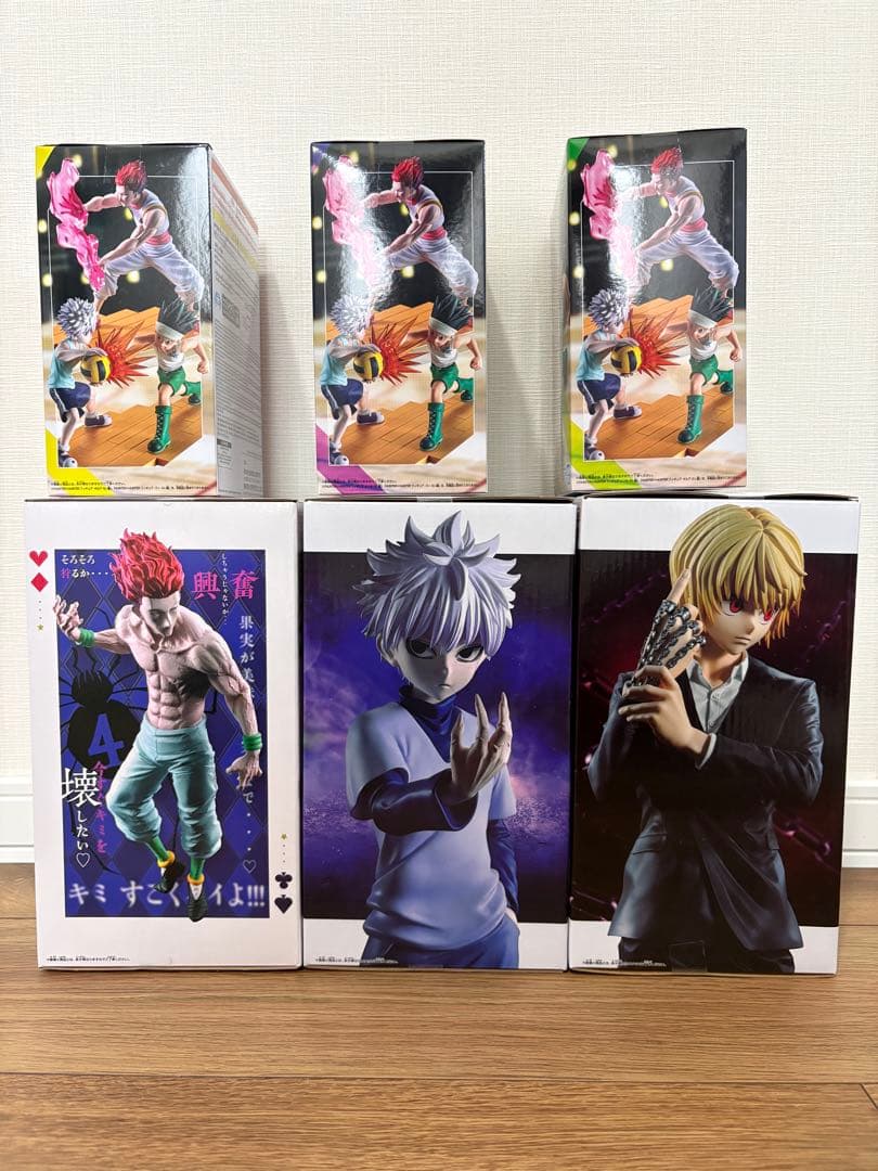 HUNTER×HUNTER ヒソカ キルア ゴン クラピカ プライズ フィギュア