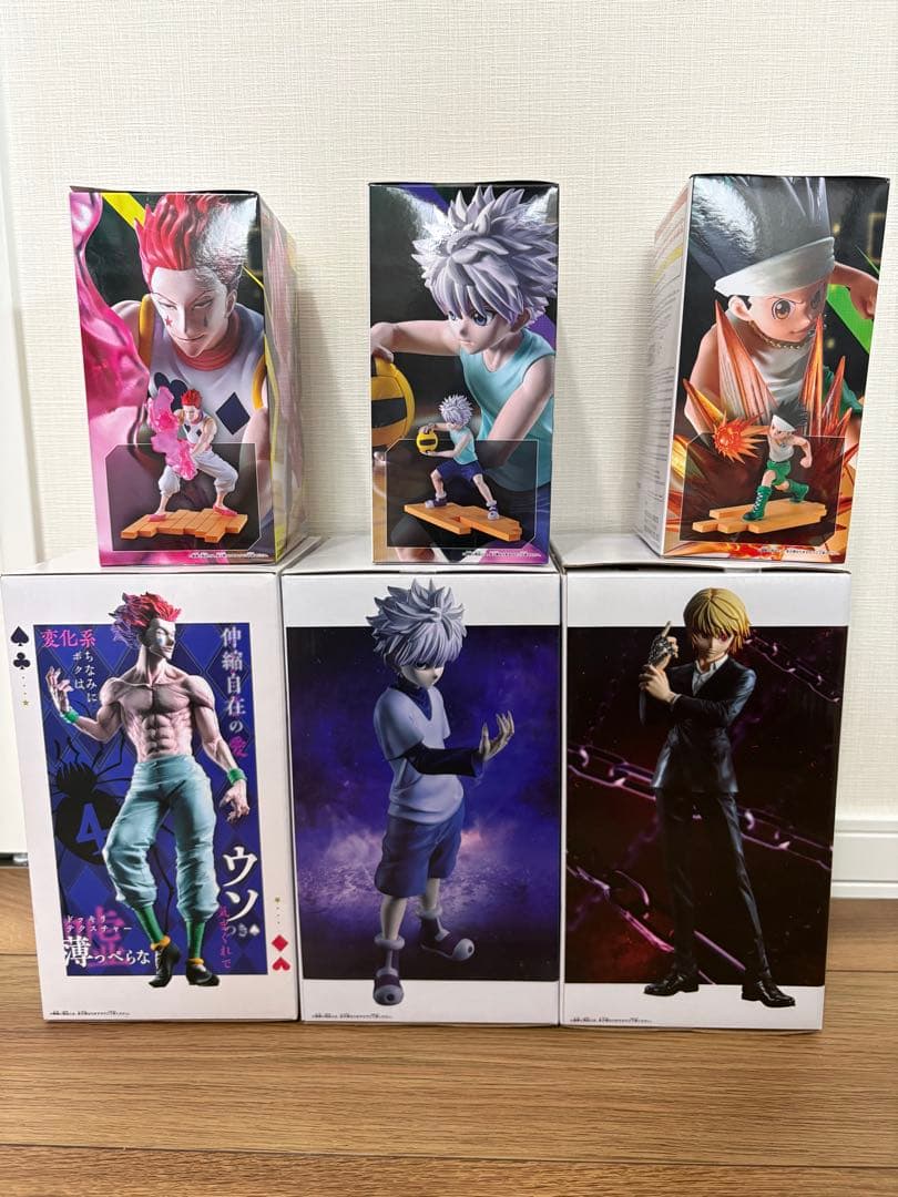 HUNTER×HUNTER ヒソカ キルア ゴン クラピカ プライズ フィギュア