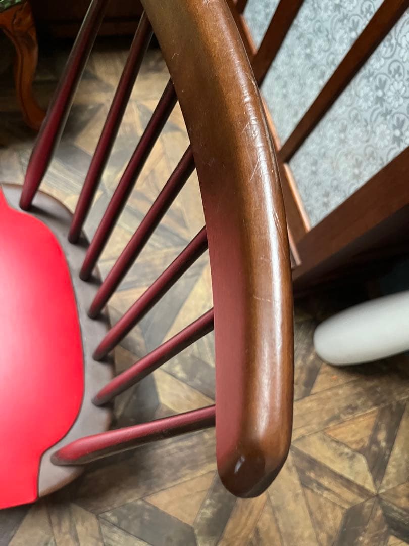 レトロチェア 椅子 当時物 昭和レトロ インテリア アンティーク レトロポップ