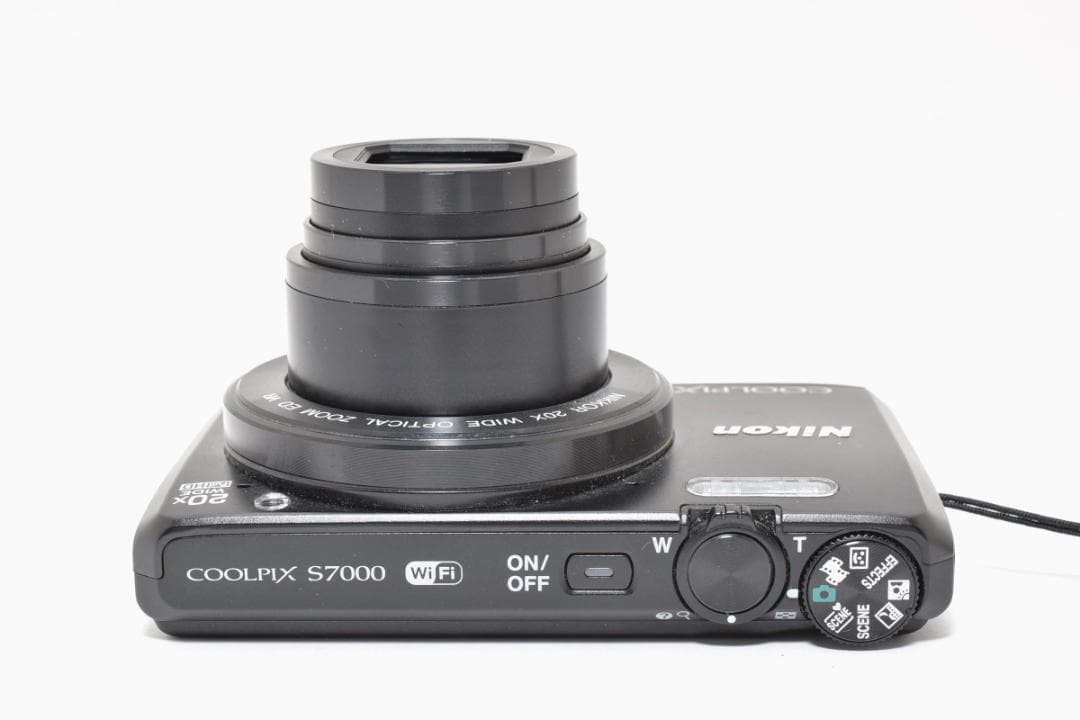 美品 Nikon COOLPIX S7000 ブラック デジタルカメラ コンデジ