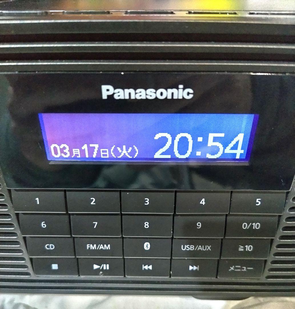 Panasonic CD ラジオRX-D70BT ポータブルステレオCDシステム