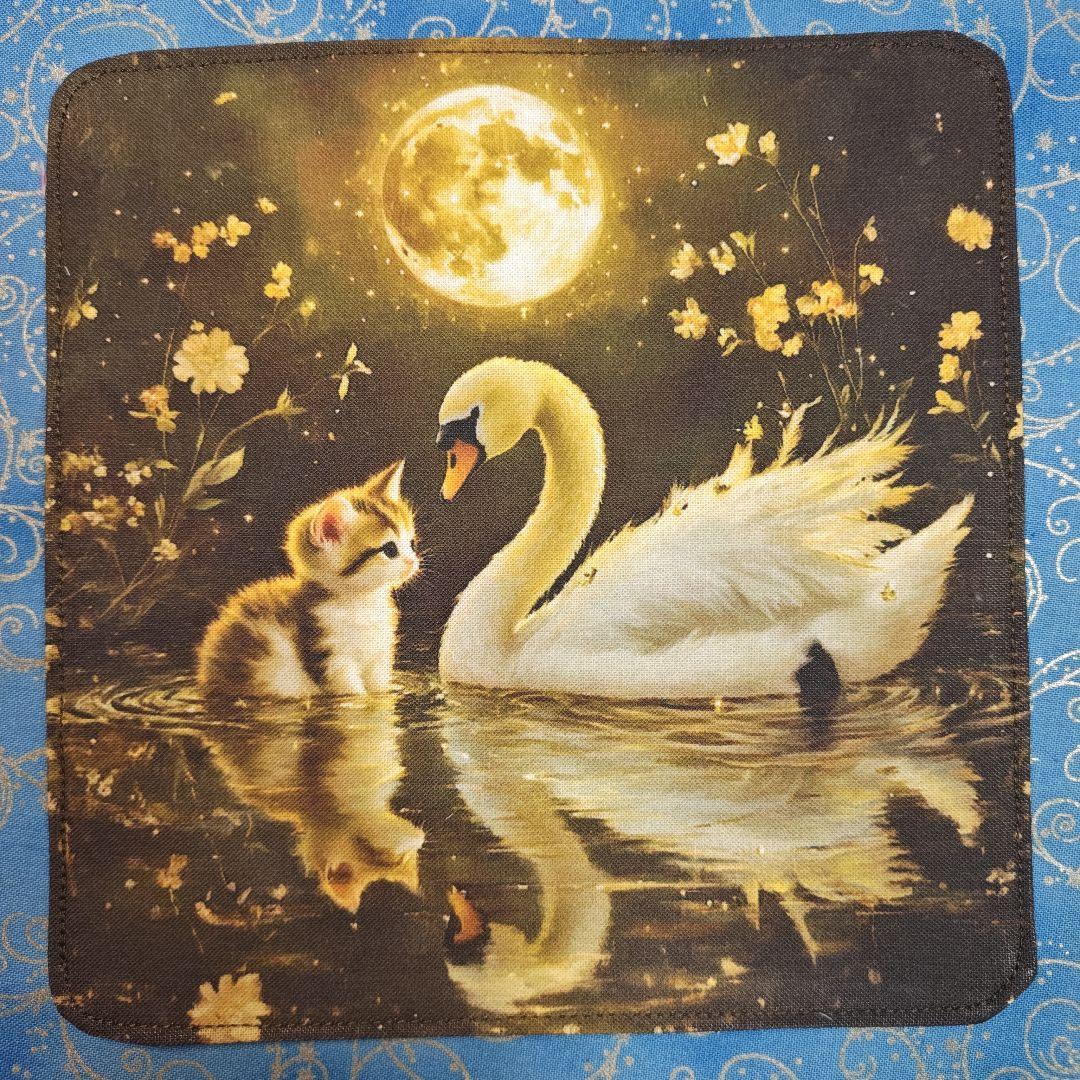 ラヴィ　ハンカチ　ねこちゃん柄　20枚