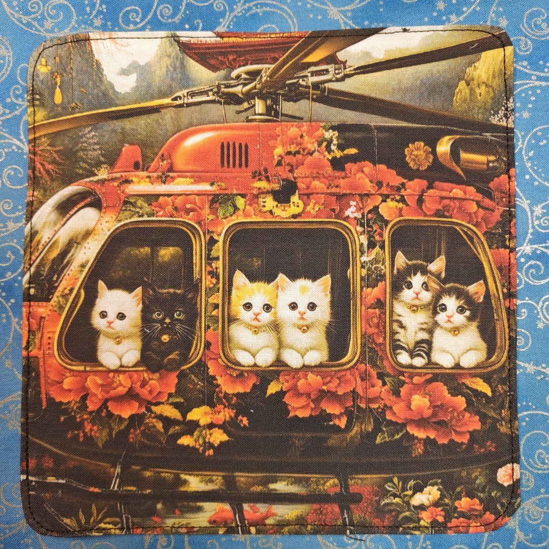 ラヴィ　ハンカチ　ねこちゃん柄　20枚