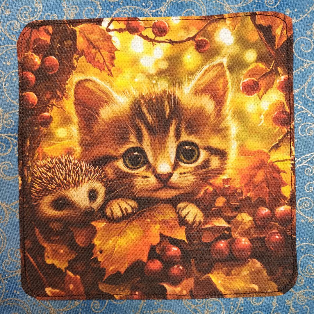 ラヴィ　ハンカチ　ねこちゃん柄　20枚