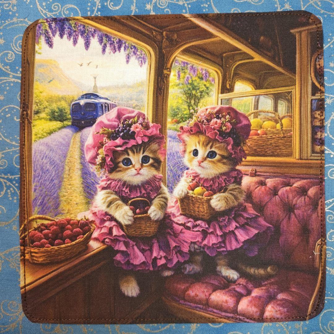 ラヴィ　ハンカチ　ねこちゃん柄　20枚