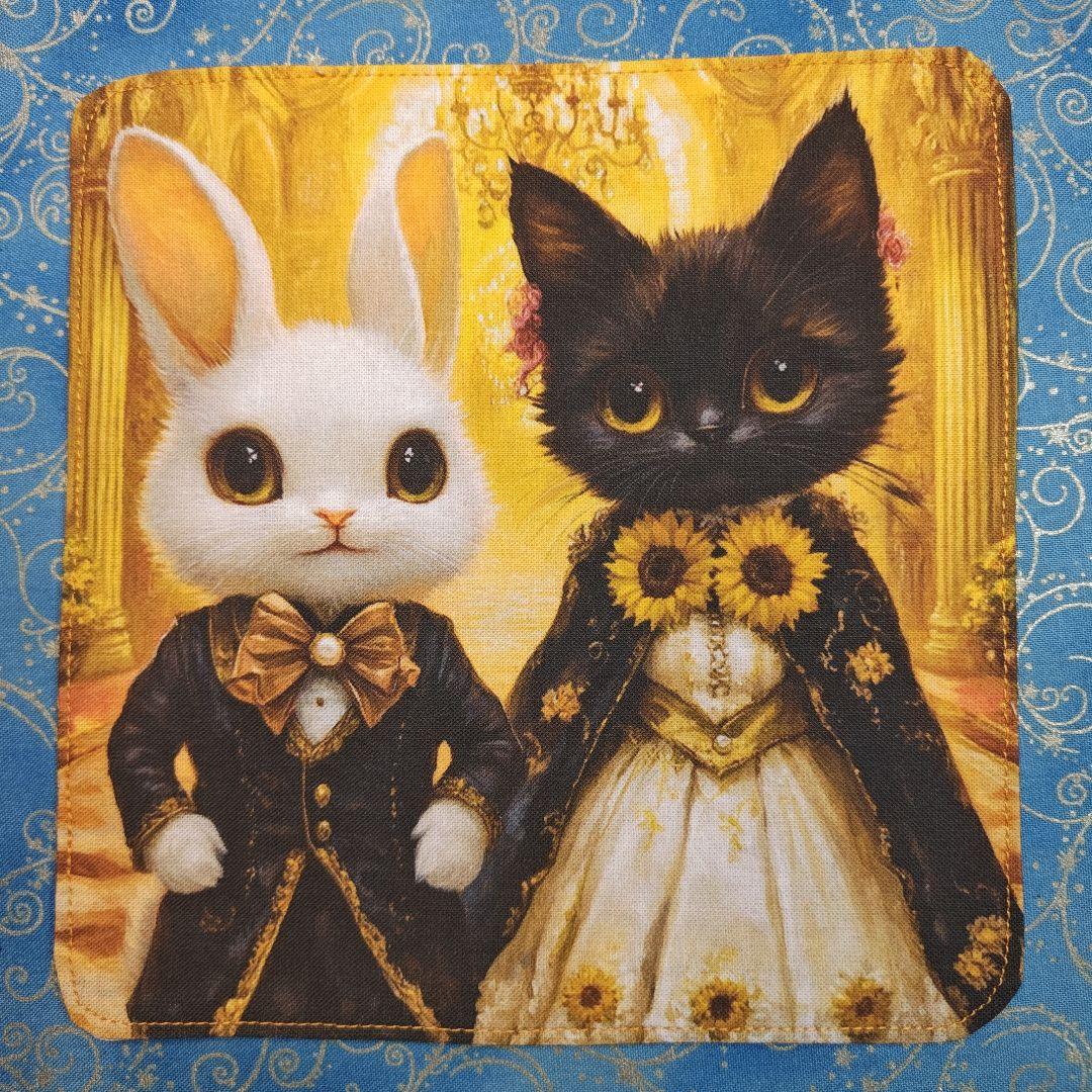 ラヴィ　ハンカチ　ねこちゃん柄　20枚