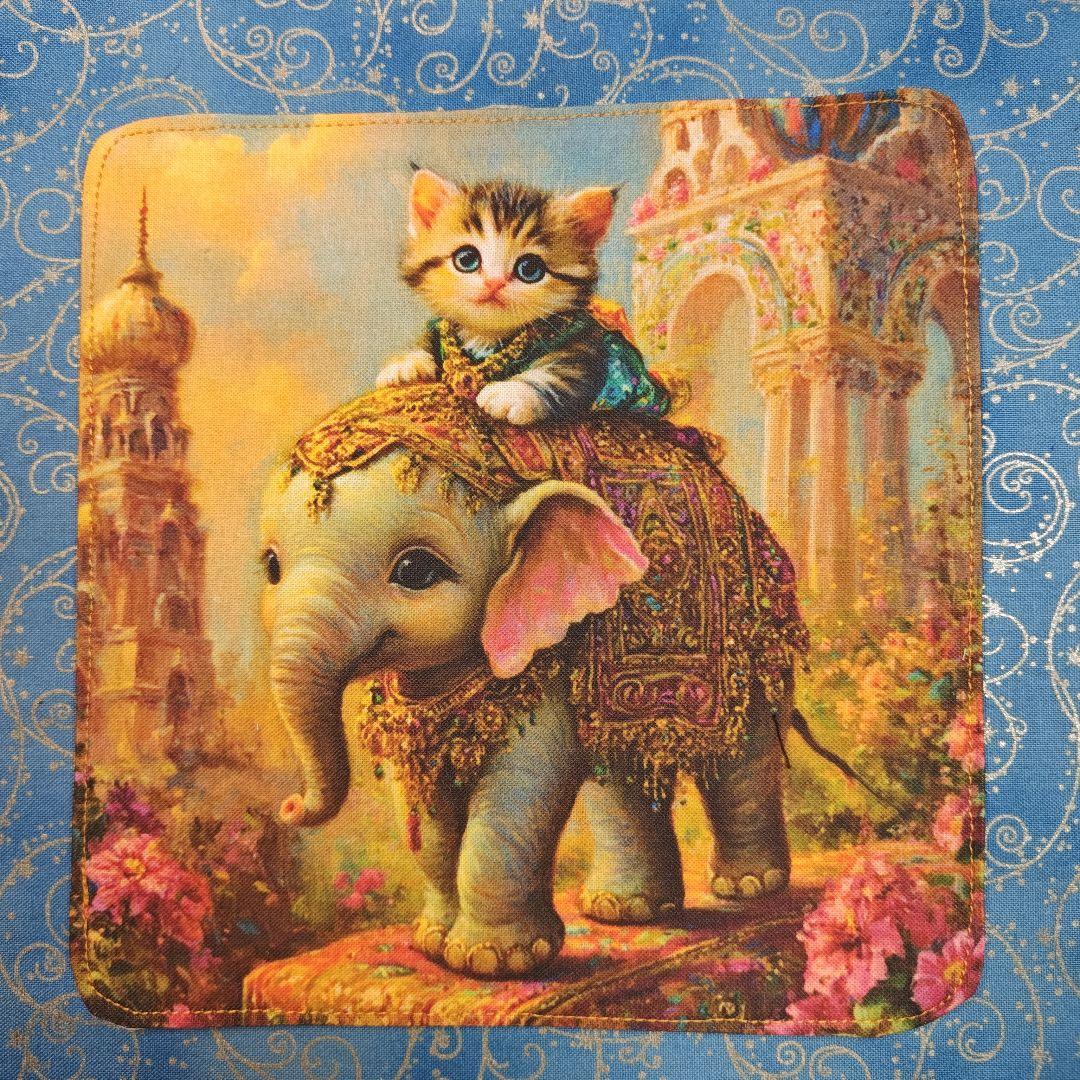 ラヴィ　ハンカチ　ねこちゃん柄　20枚