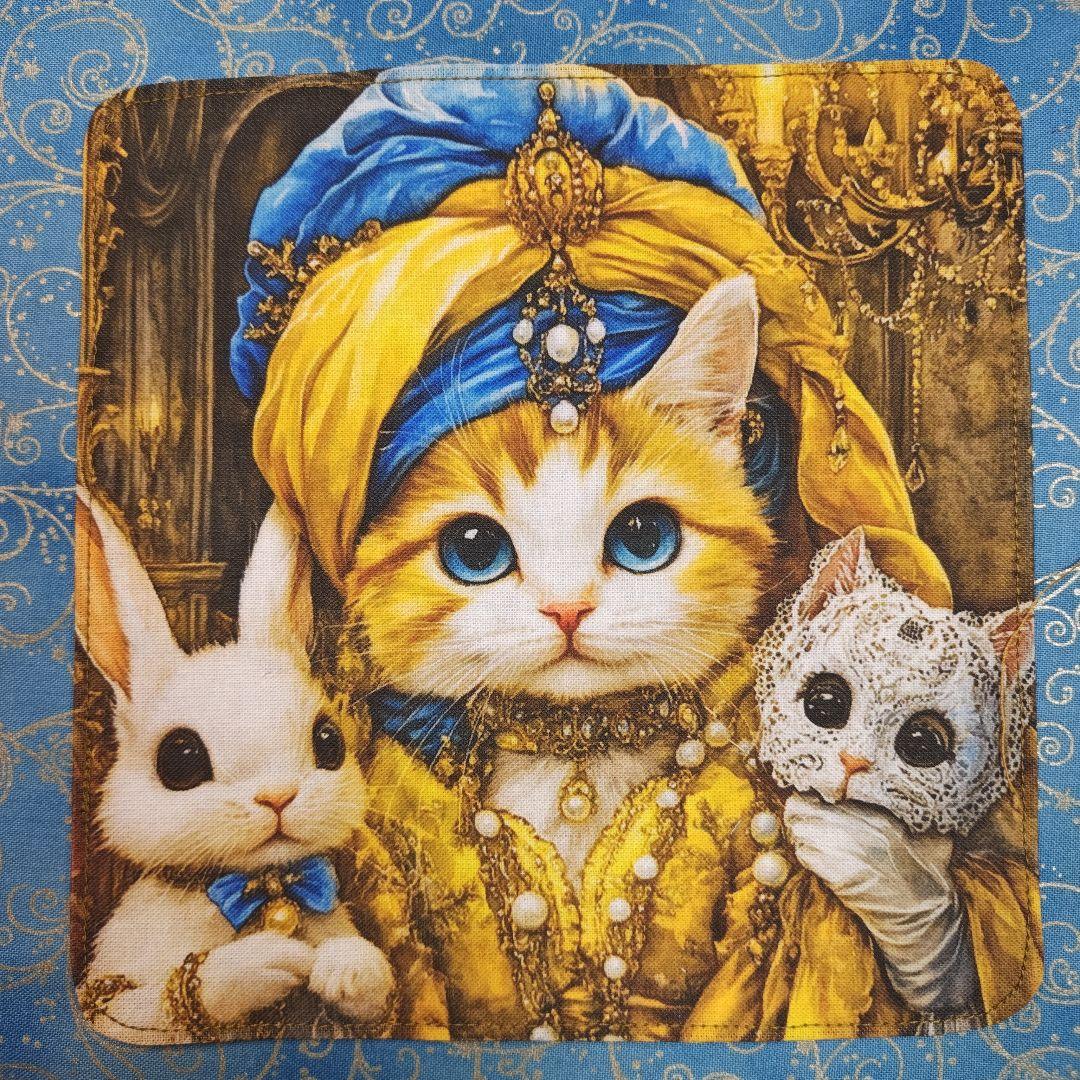 ラヴィ　ハンカチ　ねこちゃん柄　20枚