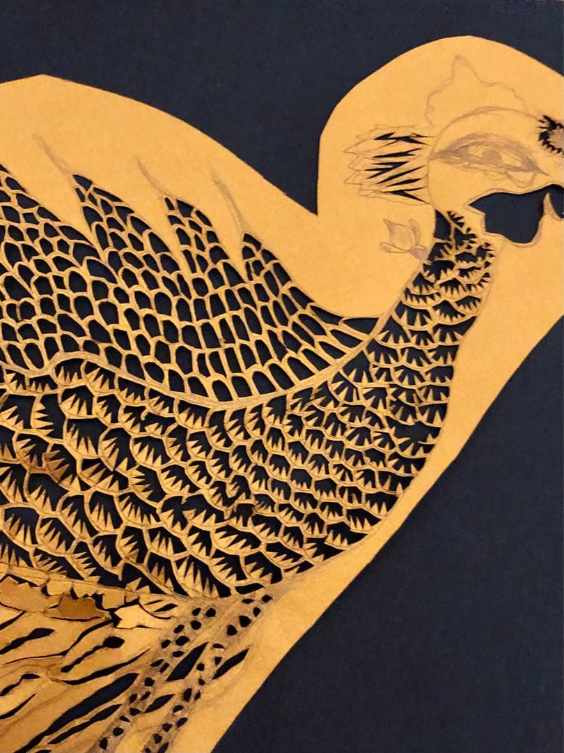 spiritualart✂︎宇宙を舞う鳳凰