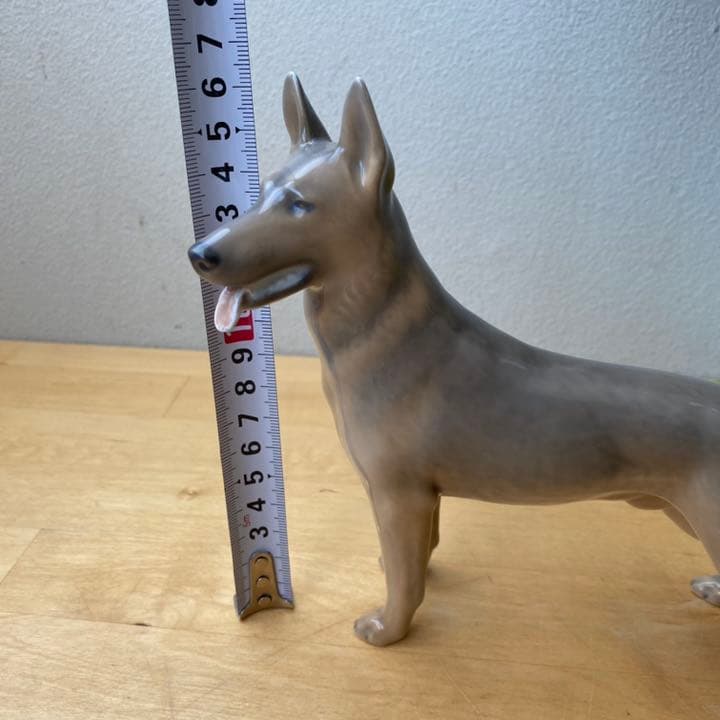 1950年代　コペンハーゲン　一級品　ジャーマン　シェパード　フィギュリン　犬