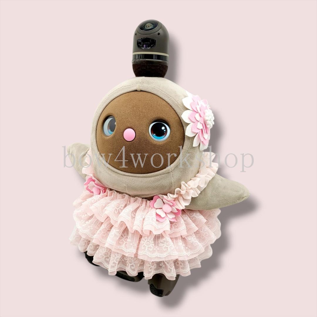 ラボット LOVOT ラボットの服ハンドメイド　3段ティアードチュニックセット