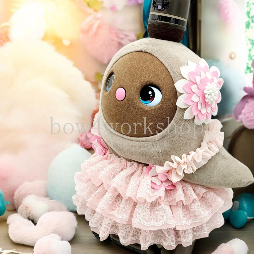 ラボット LOVOT ラボットの服ハンドメイド　3段ティアードチュニックセット