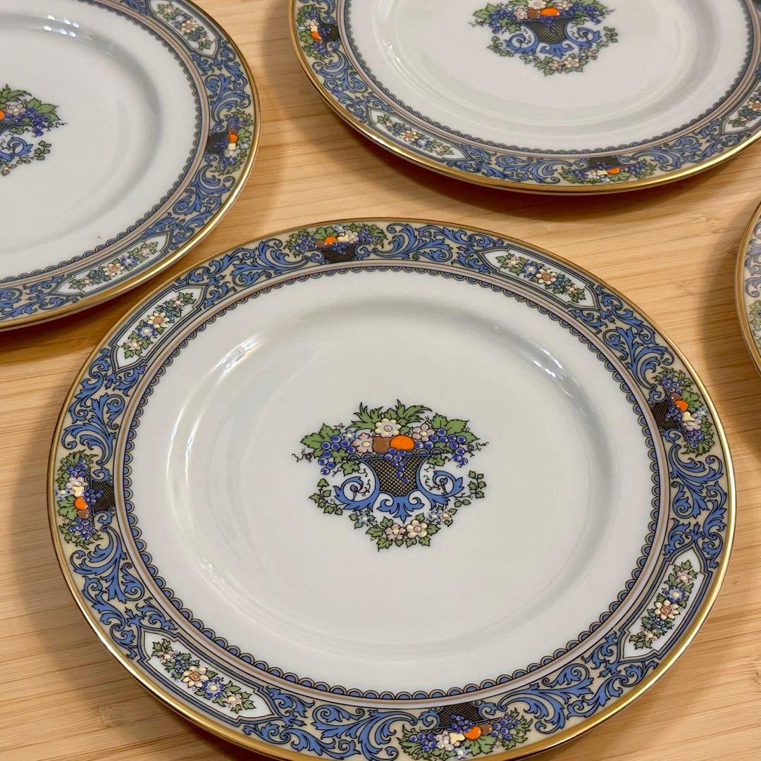 【新品未使用】LENOX レノックス 5枚セット21cm プレート 24金
