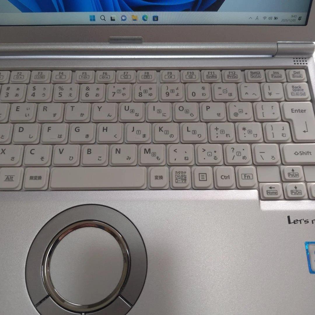レッツノート　CF-SV8 第8世代 Windows 11 リカバリー領域あり