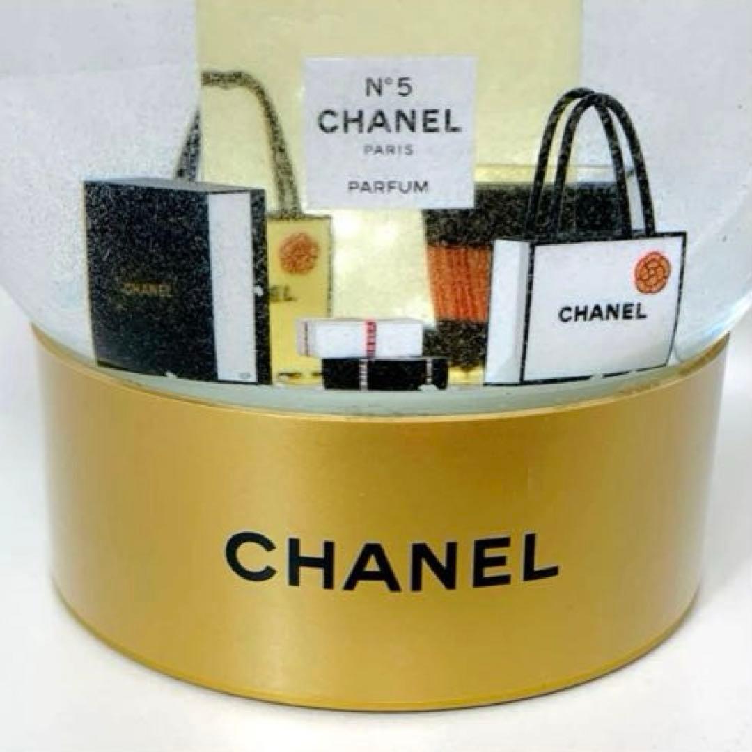 未使用品CHANELシャネル スノードーム 2021 ノベルティ ホリデー限定
